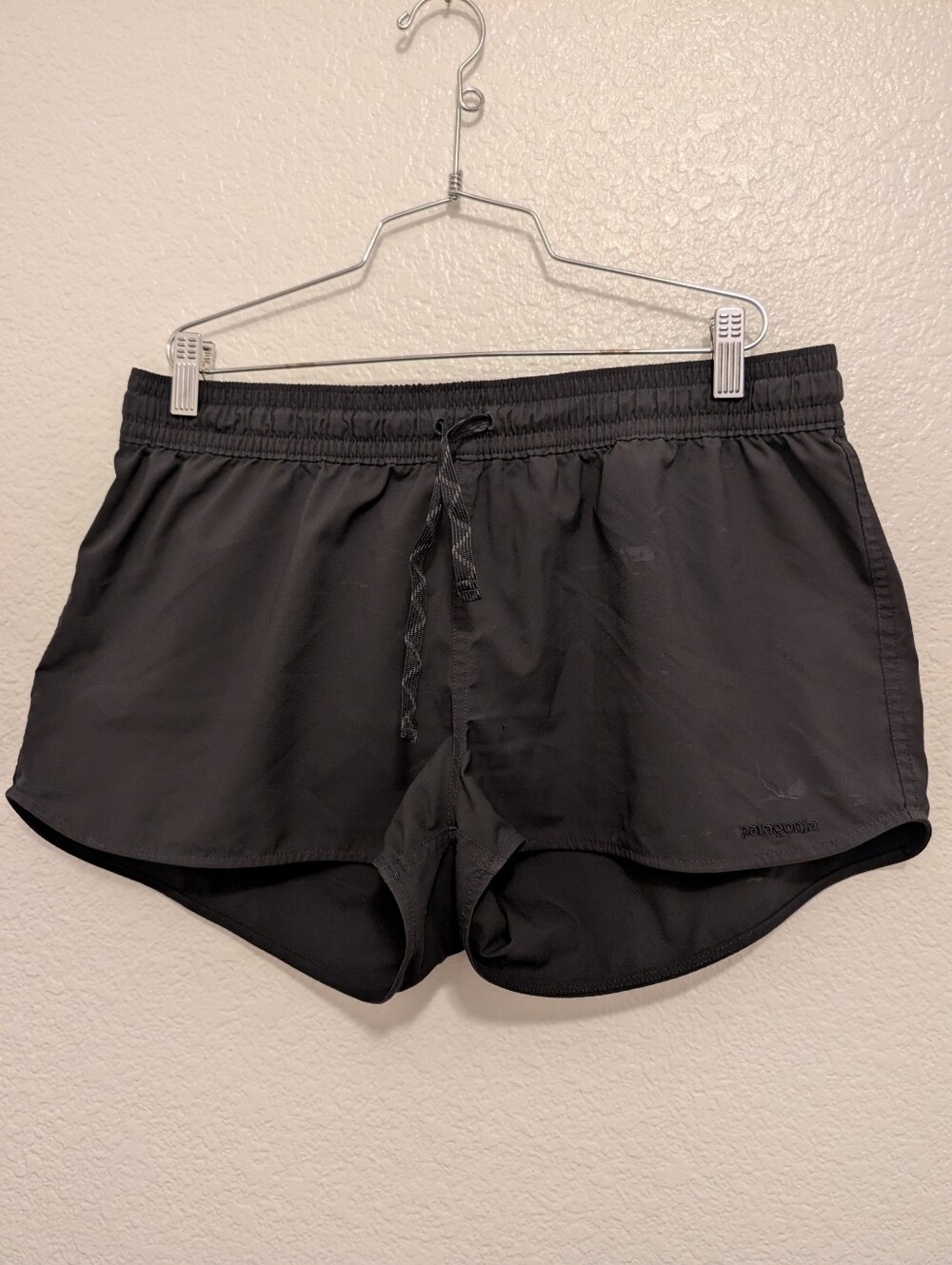 Patagonia Women's Stretch Planing Micro Shorts Black Size Large